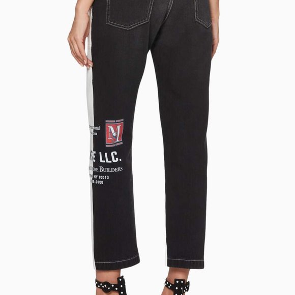 NWT - MONSE Two-Tone Branded Jeans - Size 8 - Picture 4 of 15